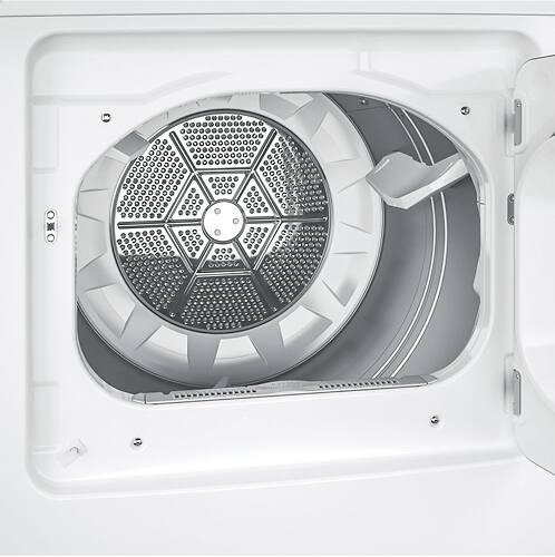 GE - 7.2 Cu. Ft. 4-Cycle Electric Dryer - White - Alt_View_Standard_1