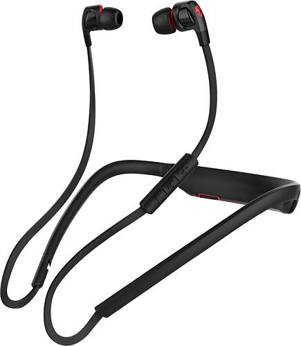 Skullcandy - Smokin' Buds 2 Wireless In-Ear Headphones - Black/Red
