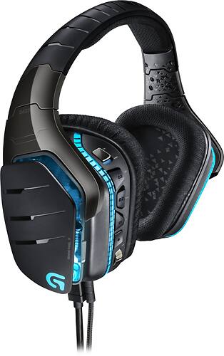 Logitech - G633 Artemis Spectrum Gaming Headset - Black