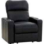 Octane Seating - Turbo XL700 Straight Power Recline Home Theater Seating - Black
