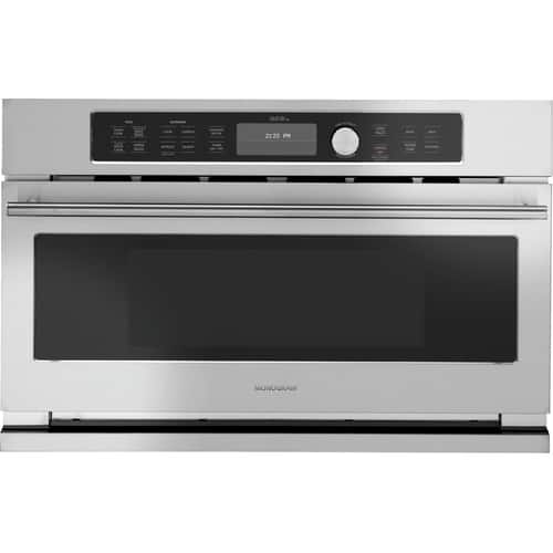 Monogram - 29.8" Built-In Single Electric Convection Wall Oven - Stainless steel - Front_Standard