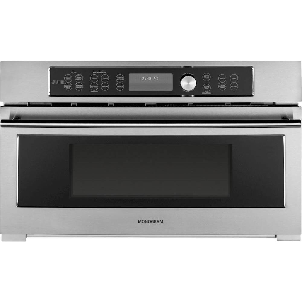 Monogram - 29.8" Built-In Single Electric Convection Wall Oven - Stainless steel - Alt_View_Standard_12