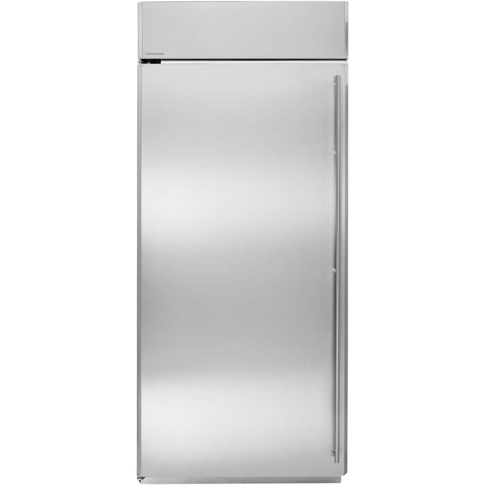 Monogram - 22 Cu. Ft. Refrigerator - Stainless steel - Front_Zoom