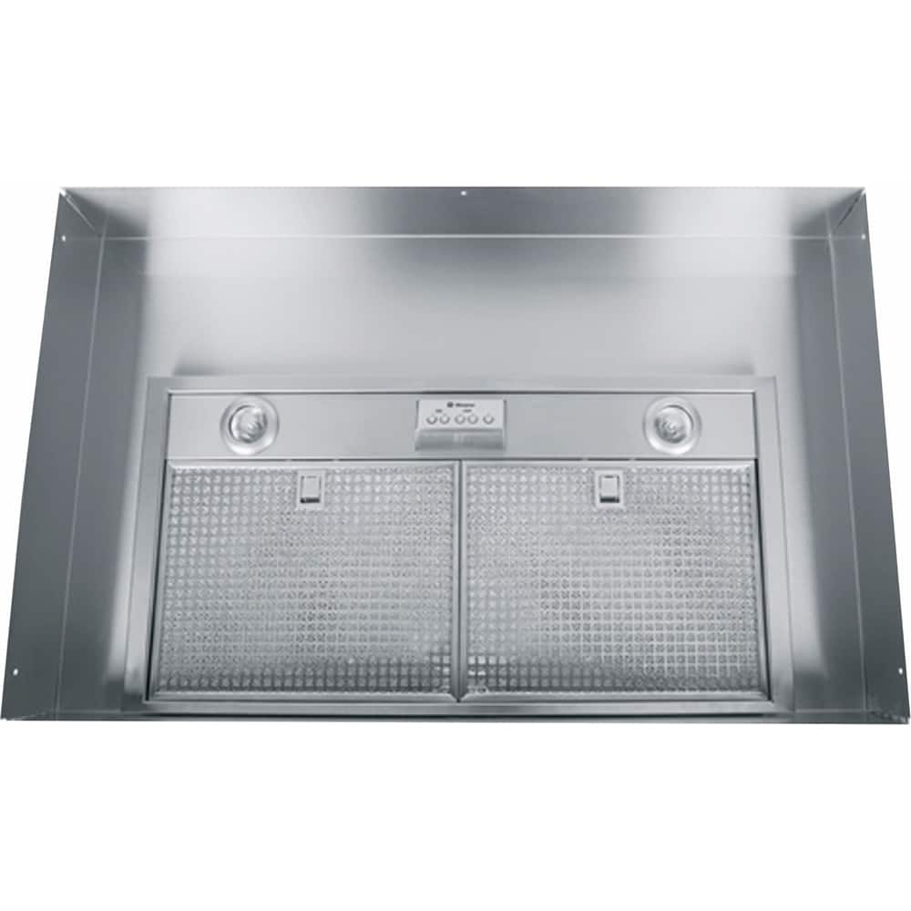 Monogram - 35" Externally Vented Range Hood - Stainless steel - Front_Zoom