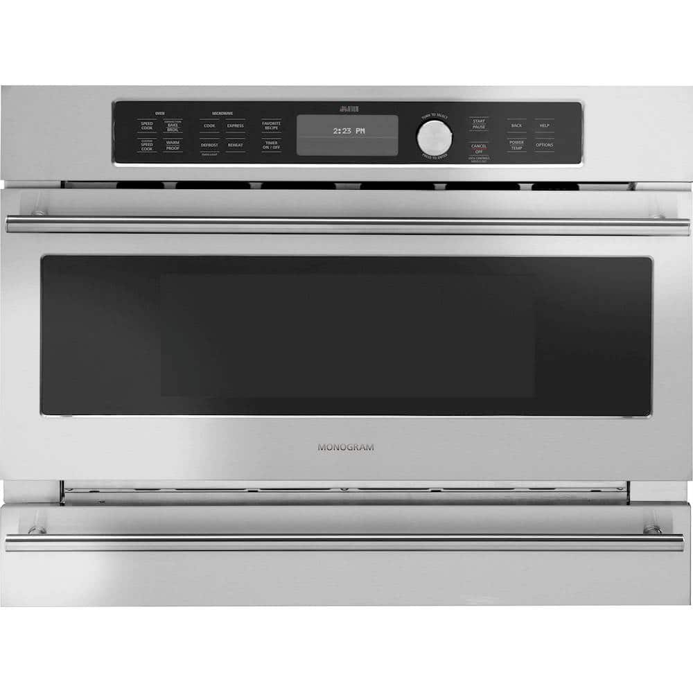 Monogram - 29.8" Built-In Single Electric Convection Wall Oven - Stainless steel - Alt_View_Standard_11