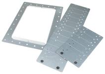 MartinLogan - Rough-In Speaker Brackets for MartinLogan ML-65 and ML-65i In-Wall Speakers (2-Pack) - Metallic
