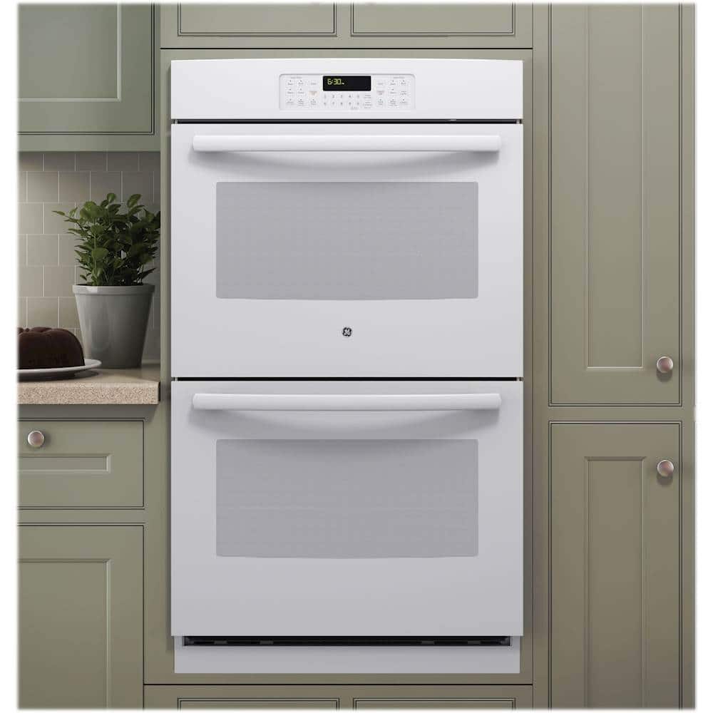 GE - 30" Built-In Double Electric Wall Oven - White - Alt_View_Standard_11