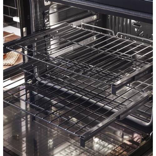 Monogram - Professional Electronic 30" Single Electric Convection Wall Oven - Stainless steel - Alt_View_Standard_1