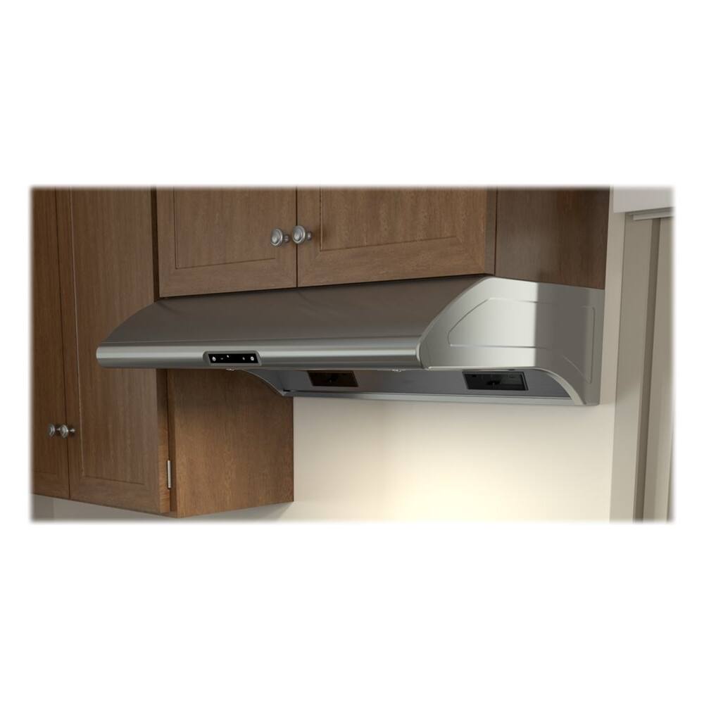 Zephyr - Power Typhoon 36" Externally Vented Range Hood - Stainless steel - Angle_Zoom