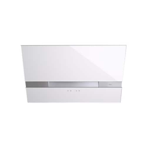 Zephyr - Arc Collection Wave 35" Range Hood - Stainless steel and white glass - Front_Standard