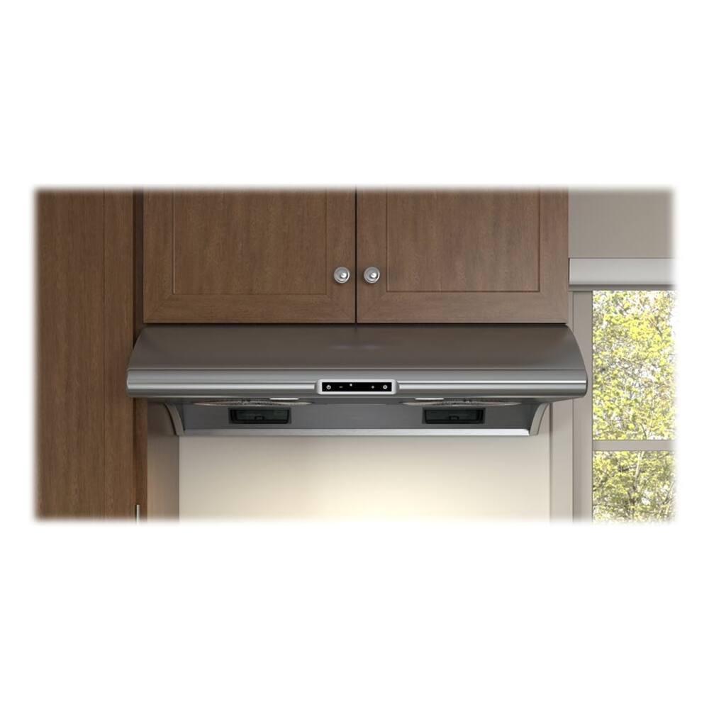 Zephyr - Power Typhoon 30" Externally Vented Range Hood - Stainless steel - Front_Standard
