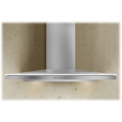 Zephyr - Arc Collection Layers 42" Range Hood - Stainless steel and white glass - Alt_View_Standard_11