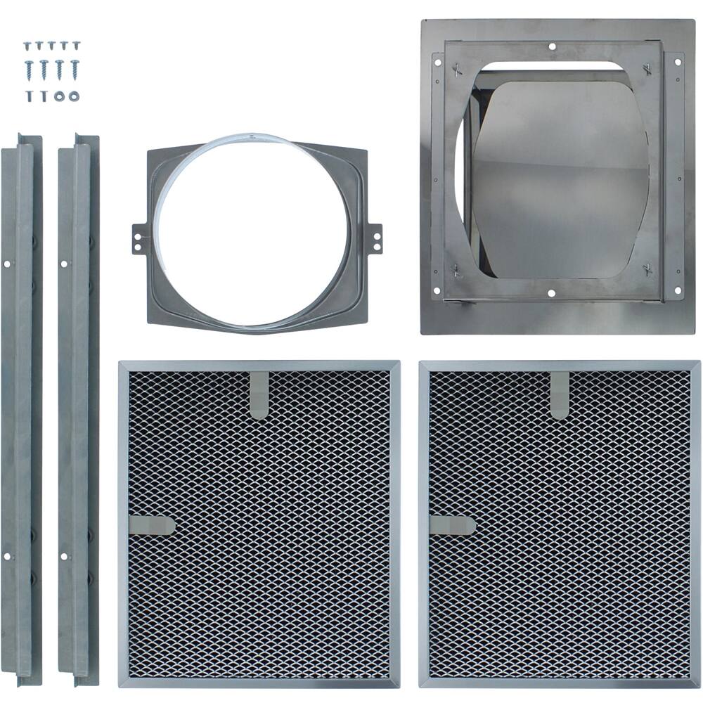 Zephyr - Recirculating Kit for Arc Collection Lux ALU-E43ASX Hoods - Black - Front_Zoom