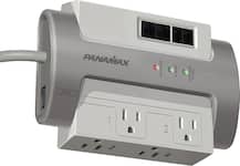 Panamax - 4-Outlet Surge Protector - Gray