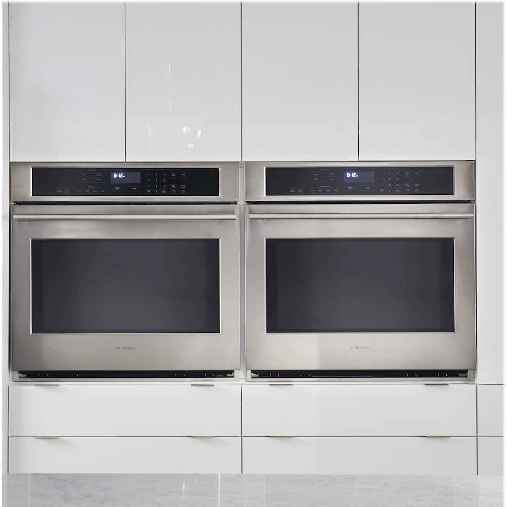 Monogram - 30" Single Electric Convection Wall Oven - Stainless steel - Alt_View_Standard_16