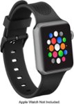 Insignia - Sport Strap for Apple Watch 38mm - Black