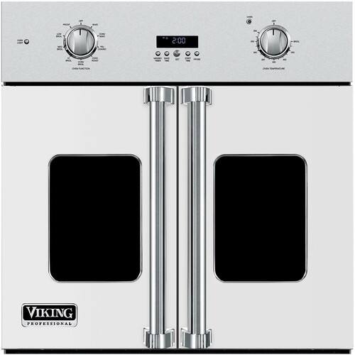Viking - Professional 7 Series 29.5" Built-In Single Electric Convection Wall Oven - Stainless steel - Front_Standard