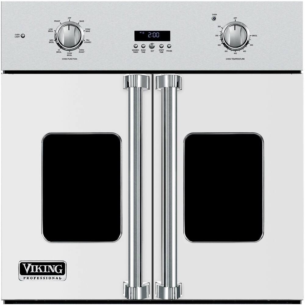 Viking - Professional 7 Series 29.5" Built-In Single Electric Convection Wall Oven - Stainless steel - Front_Zoom