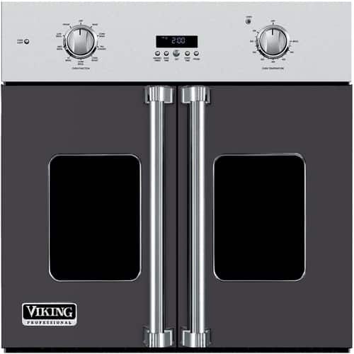 Viking - Professional 7 Series 29.5" Built-In Single Electric Convection Wall Oven - Graphite gray - Front_Standard