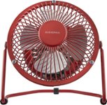 4" Mini Fan - True Red