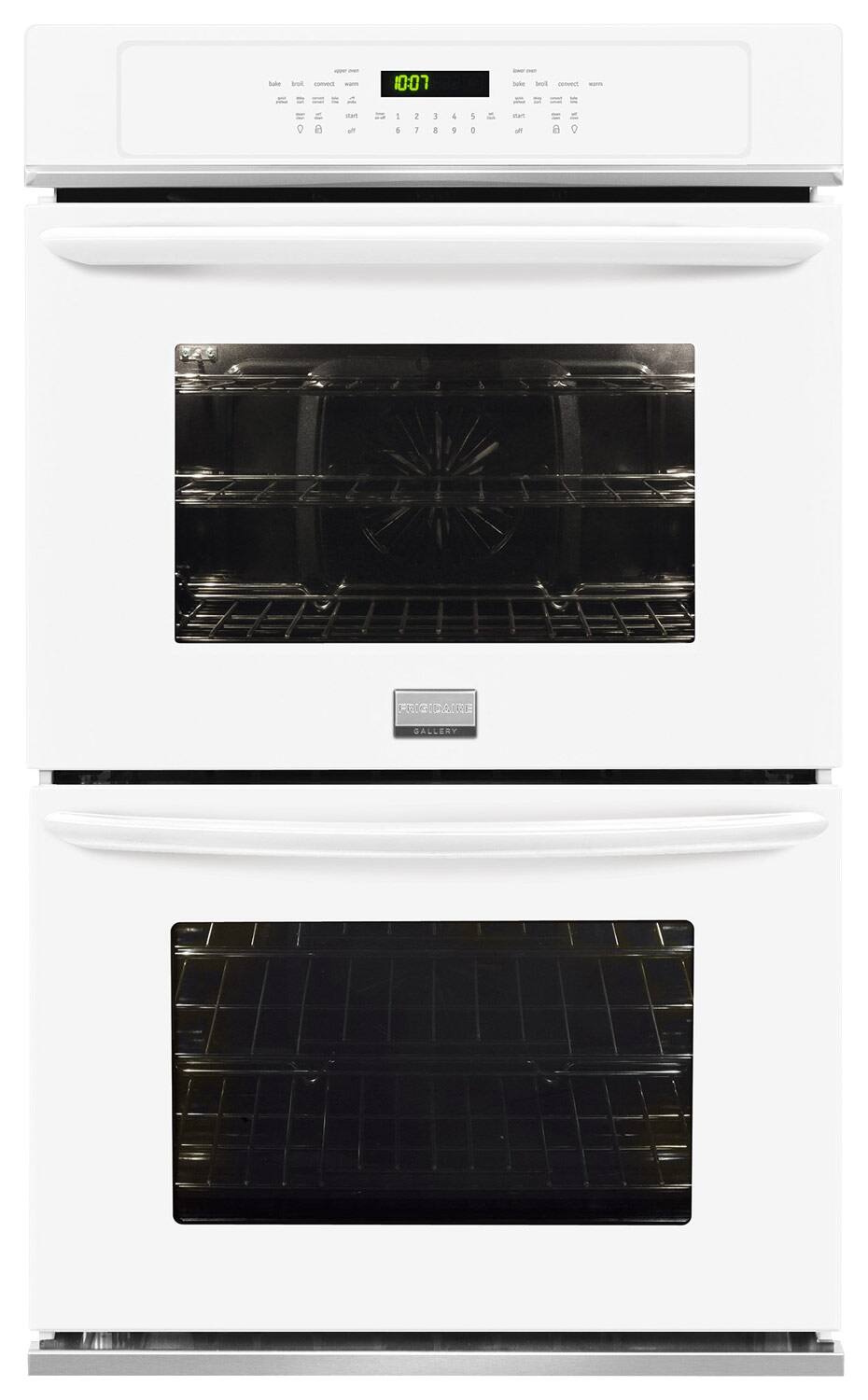 Double Wall Ovens Pacific S Frigidaire Gallery 27 Built In Double Electric Convection Wall Oven White