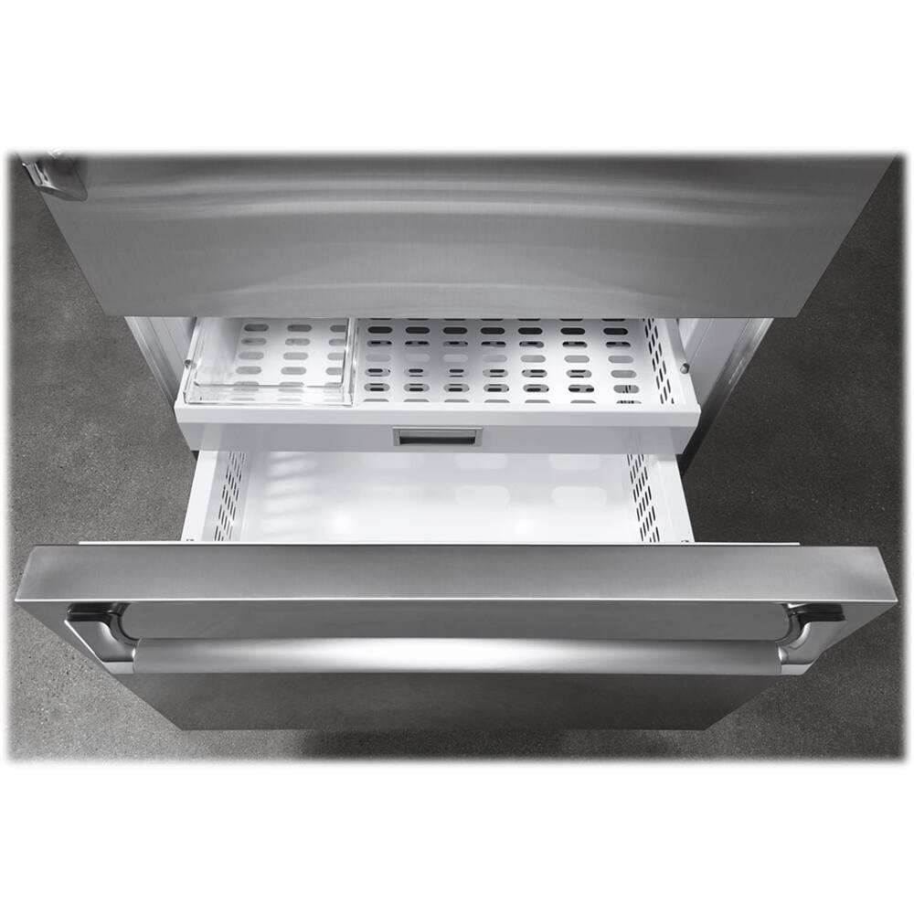 Dacor - Discovery 19.3 Cu. Ft. Bottom-Freezer Built-In Refrigerator - Stainless steel - Alt_View_Standard_12