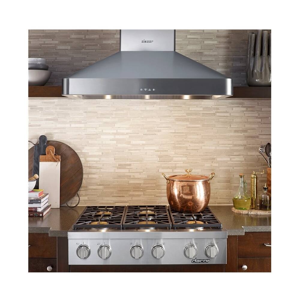 Dacor - Discovery 36" Gas Cooktop - Stainless steel - Alt_View_Standard_12