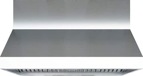 Zephyr - Essentials Power Cypress Pro-Style 54" Externally Vented Range Hood - Stainless steel - Front_Standard