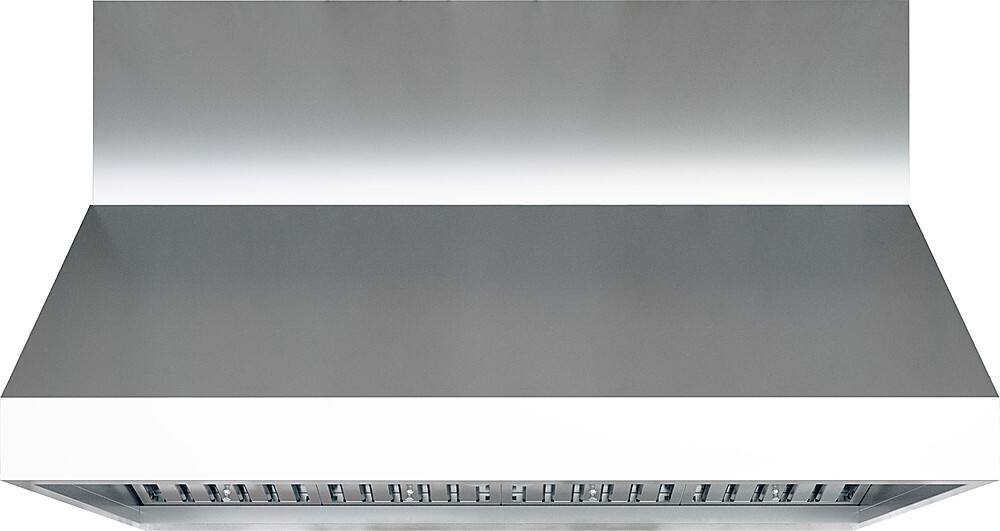 Zephyr - Essentials Power Cypress Pro-Style 42" Externally Vented Range Hood - Stainless steel - Front_Zoom