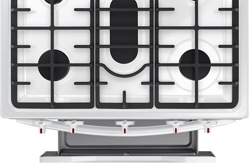 Samsung - 5.8 Cu. Ft. Freestanding Gas Range - White - Alt_View_Standard_15
