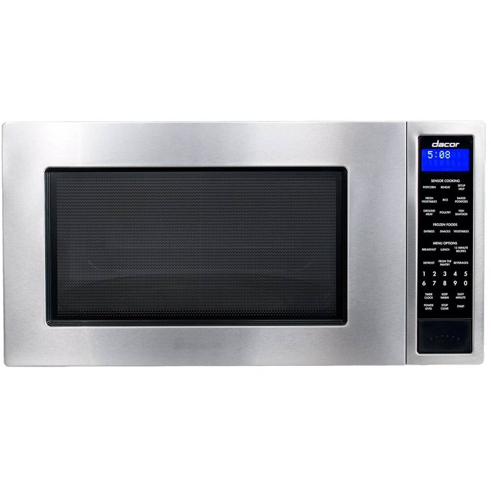 Dacor - Distinctive 2.0 Cu. Ft. Full-Size Microwave - Black glass - Front_Zoom