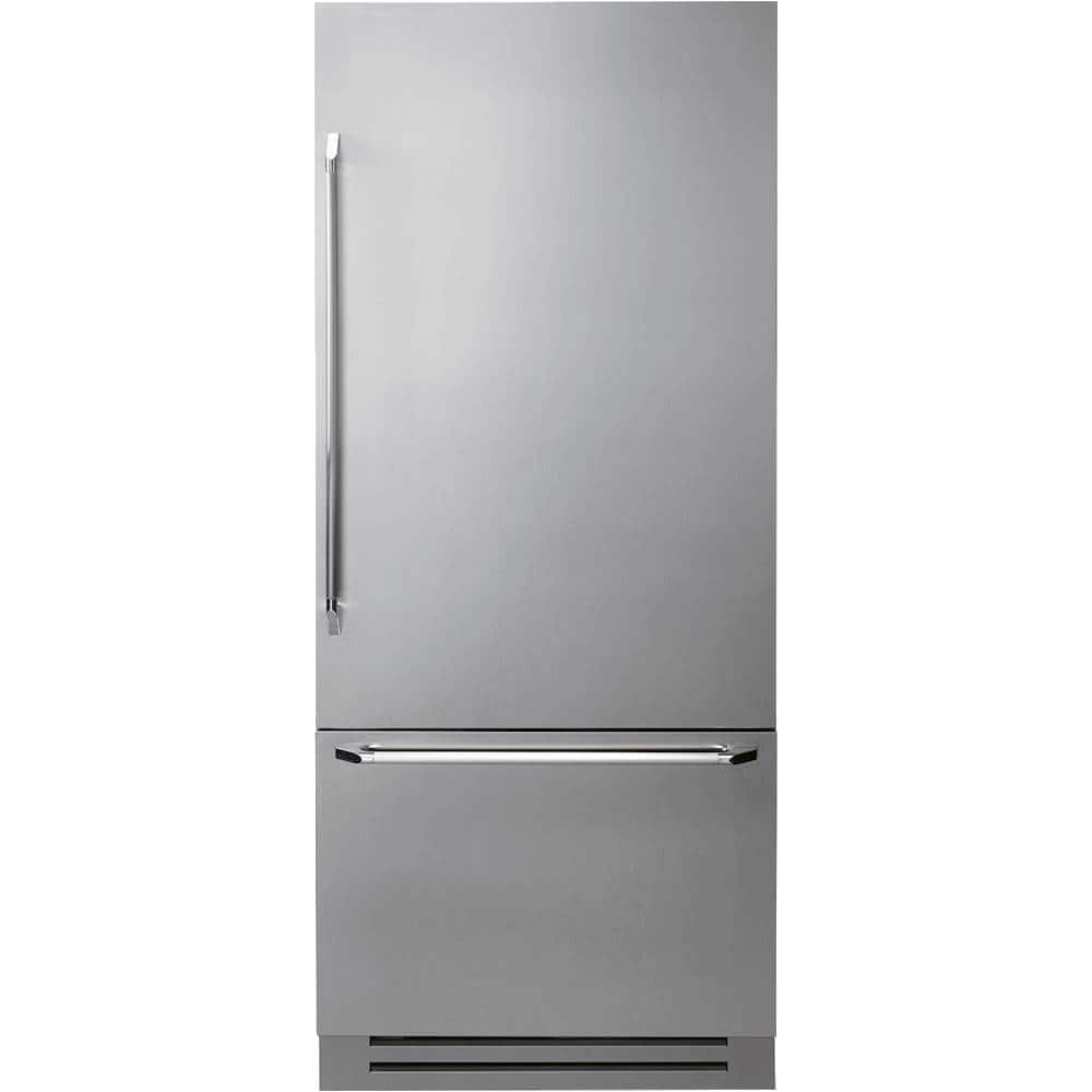Dacor - Discovery 15.5 Cu. Ft. Bottom-Freezer Built-In Refrigerator - Stainless steel - Front_Zoom
