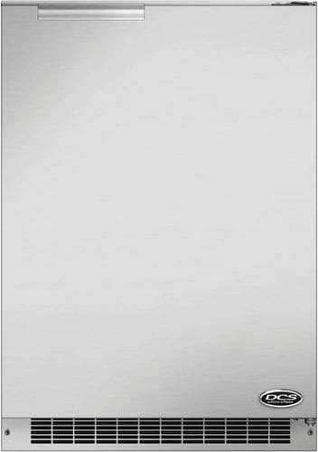 DCS - 5.1 Cu. Ft. Compact Refrigerator - Brushed stainless steel - Front_Standard