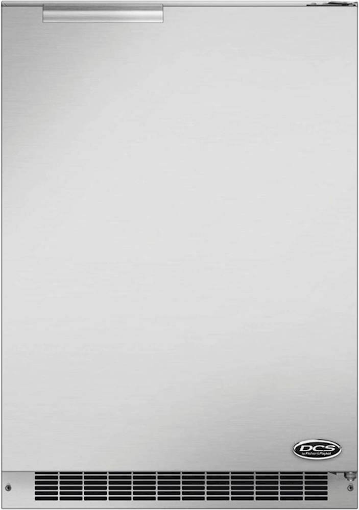 DCS - 5.1 Cu. Ft. Compact Refrigerator - Brushed stainless steel - Front_Zoom