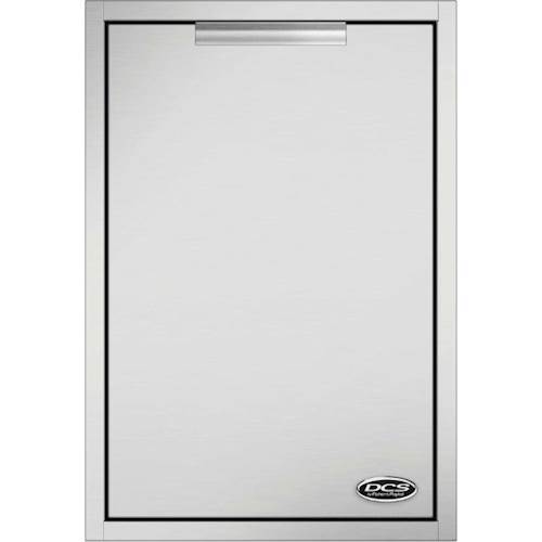 DCS - Trash bin - Brushed Stainless Steel - Front_Standard