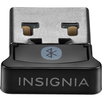 Uitsluiten corruptie Draaien Insignia - Bluetooth 4.0 USB Adapter for Laptops and Desktops Compatible  with Windows 10 - Black