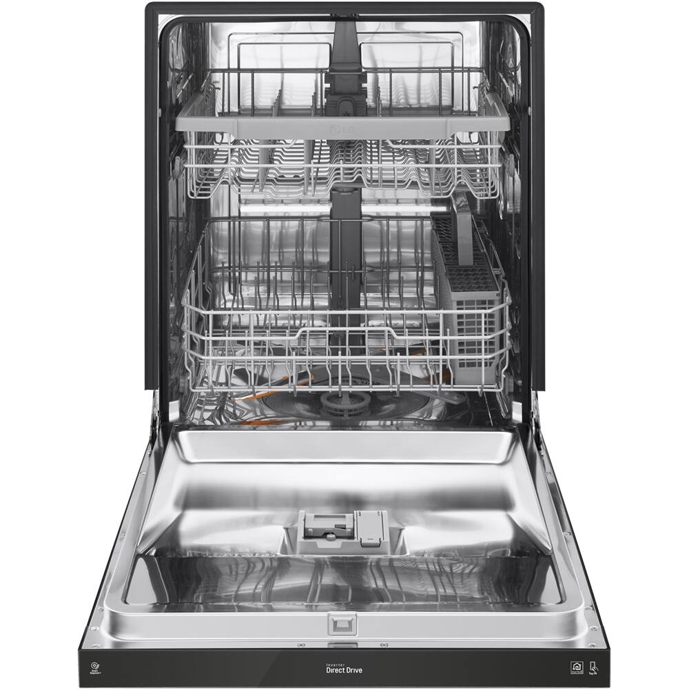 LG 24" Front Control BuiltIn Dishwasher with QuadWash and Stainless