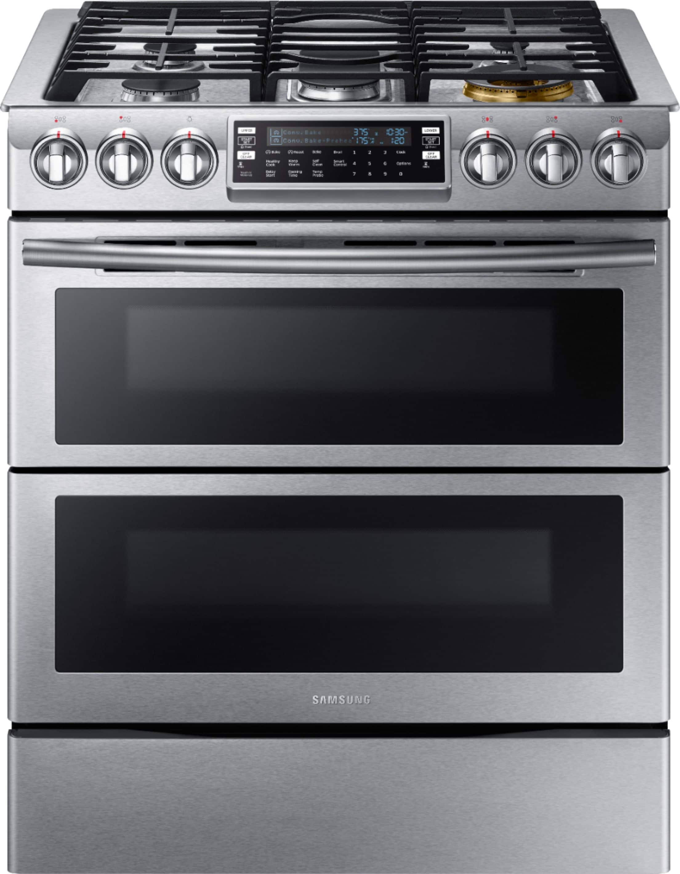 Electric Ranges In Kitchen Liances Pacific S Ft Self Cleaning Slide In Gas Convection Range Stainless Steel