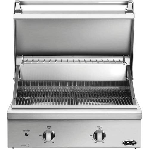 DCS - 30" Built-In Gas Grill - Brushed Stainless Steel - Angle_Standard