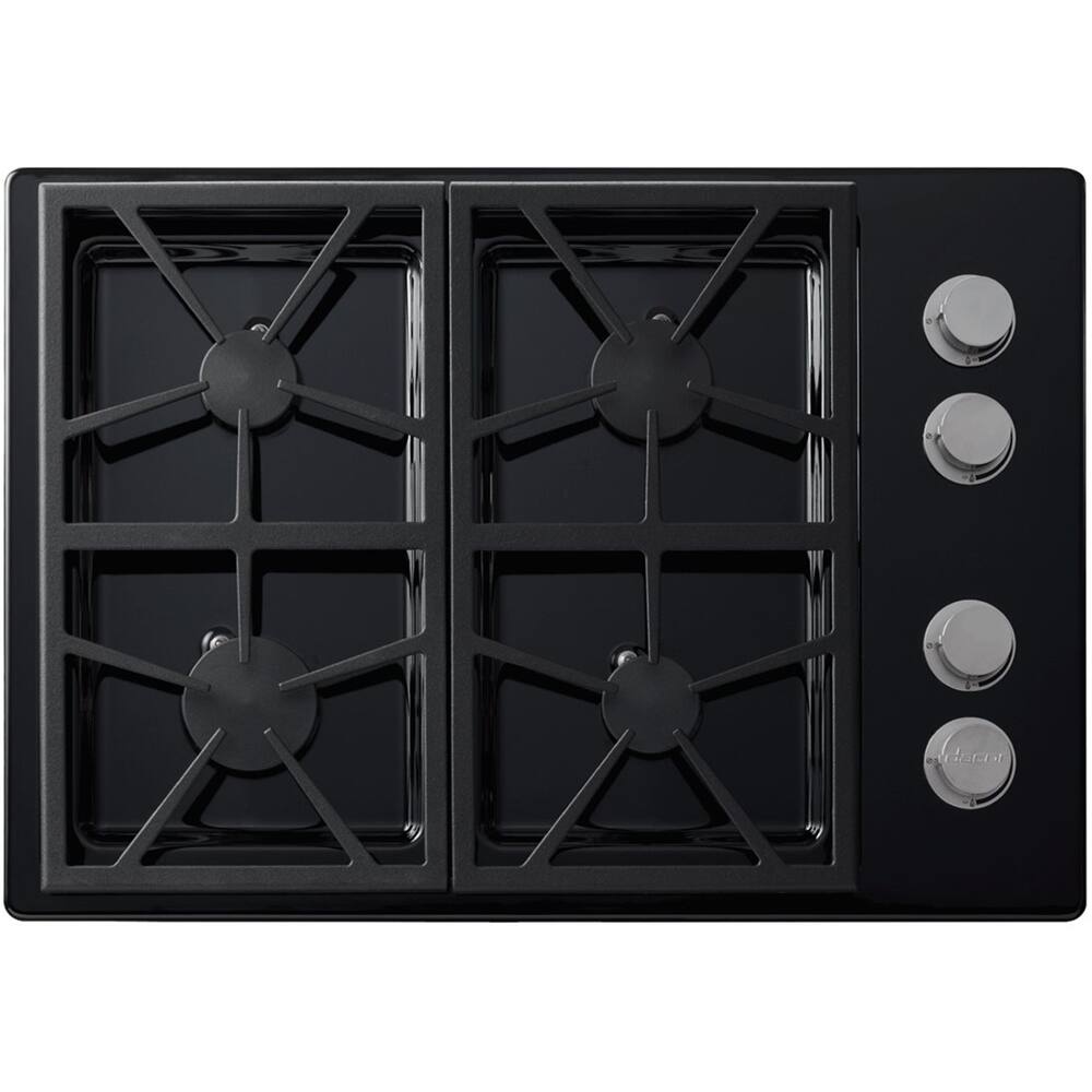 Dacor - Distinctive 30" Gas Cooktop - Black - Angle_Zoom