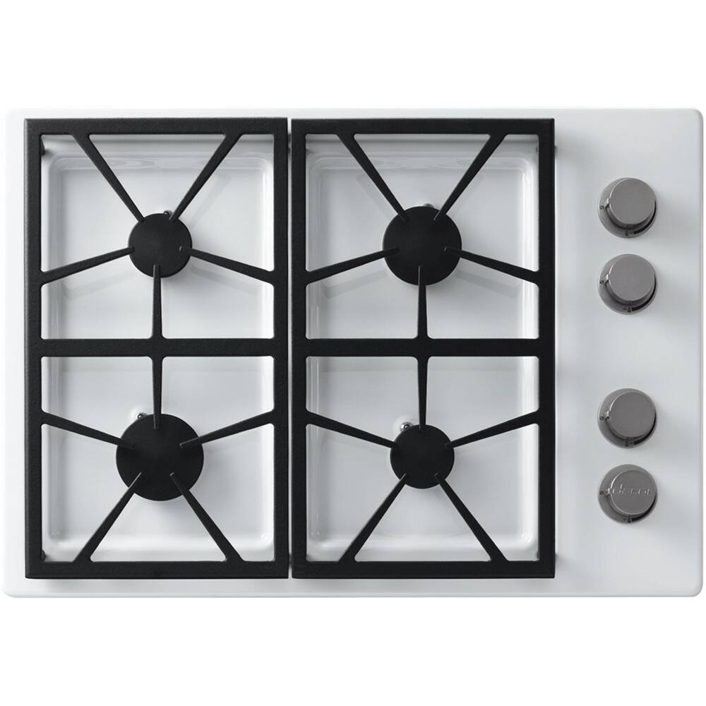 Dacor - Distinctive 30" Gas Cooktop - White - Alt_View_Standard_11