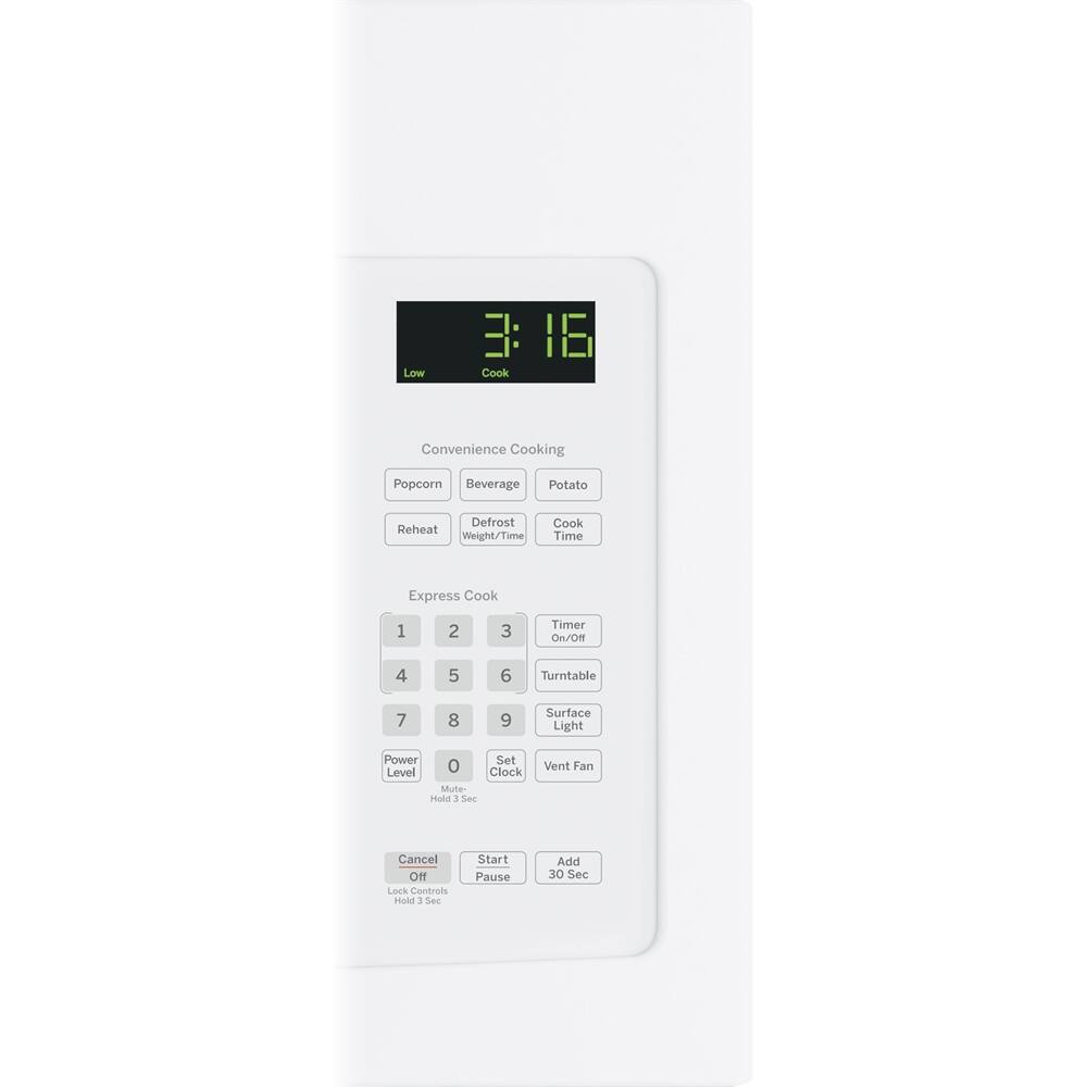GE - 1.6 Cu. Ft. Over-the-Range Microwave - White - Alt_View_Standard_11