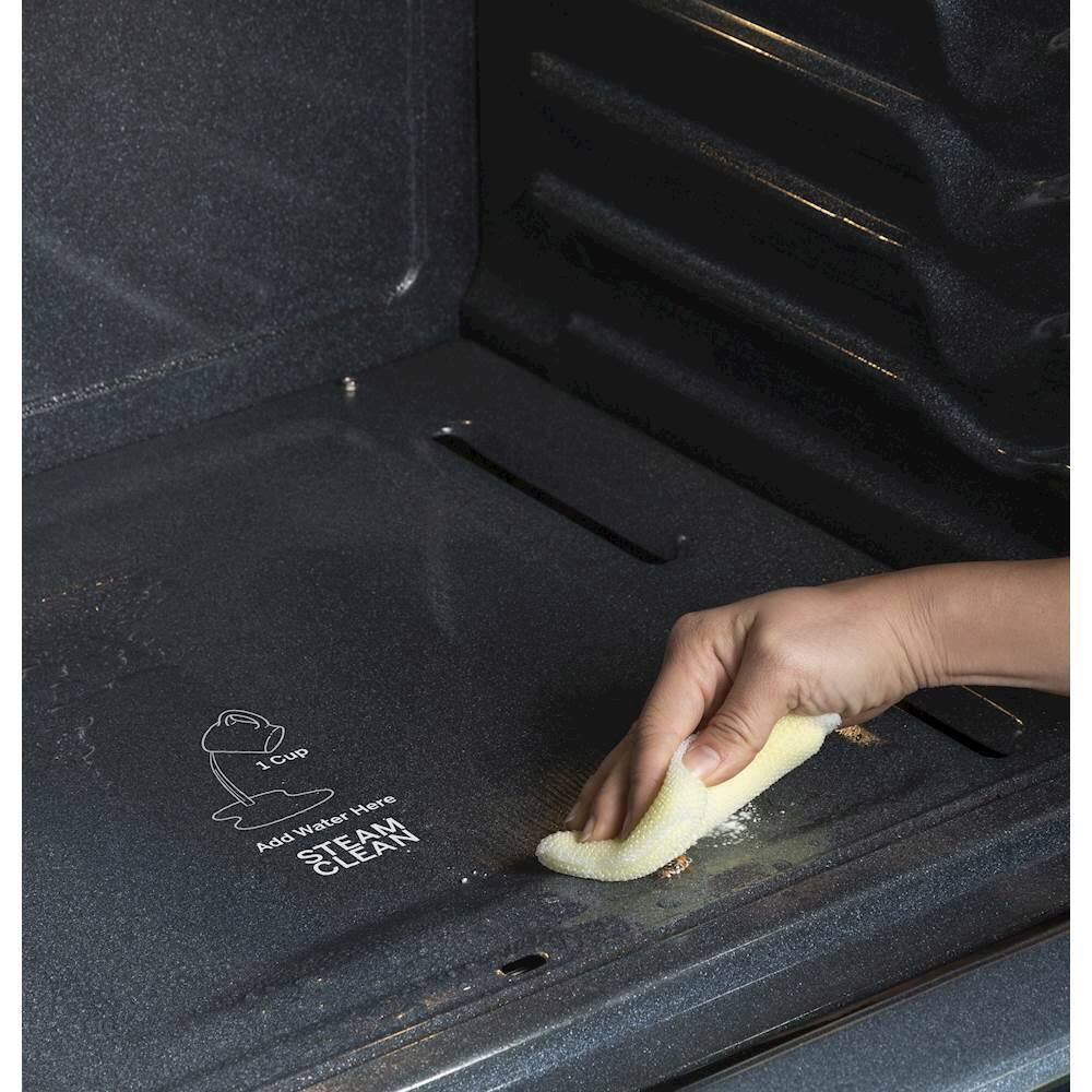 GE - 5.0 Cu. Ft. Freestanding Gas Range - Black - Alt_View_Standard_1