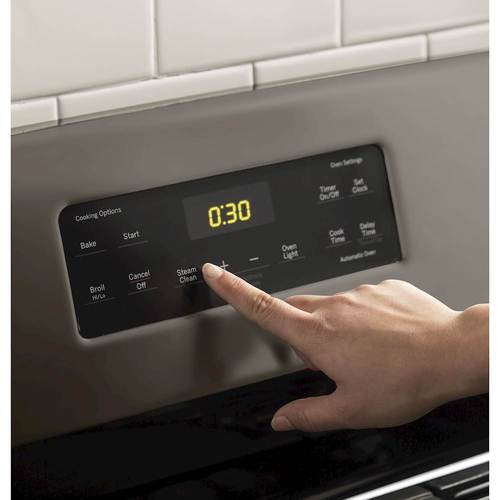 GE - 5.0 Cu. Ft. Freestanding Gas Range - Slate - Alt_View_Standard_11