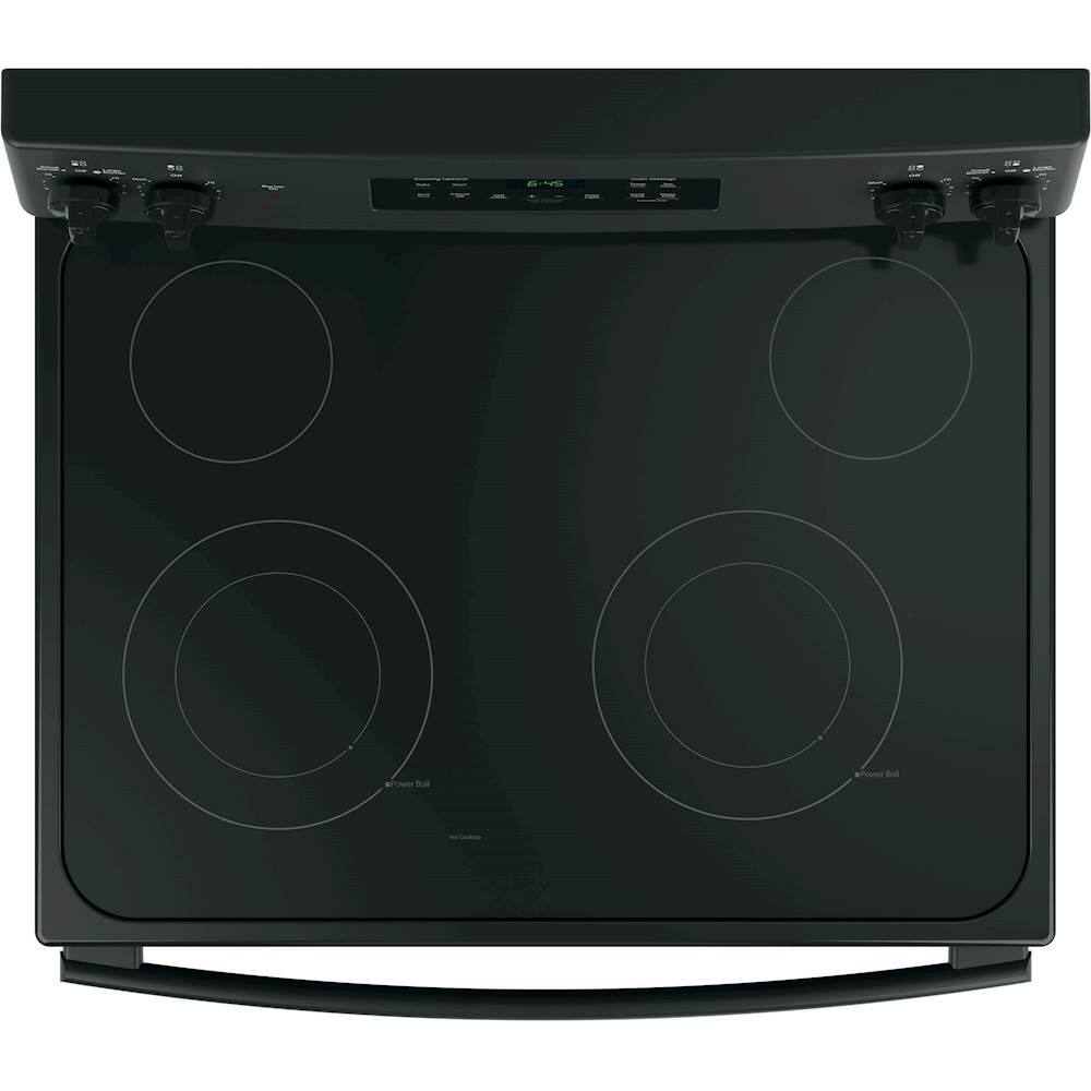 GE - 5.3 Cu. Ft. Self-Cleaning Freestanding Electric Range - Black - Alt_View_Standard_11
