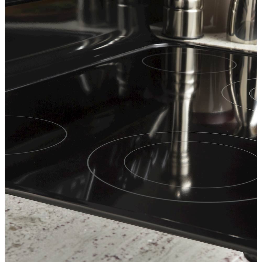 GE - 5.3 Cu. Ft. Self-Cleaning Freestanding Electric Range - Black - Alt_View_Standard_16