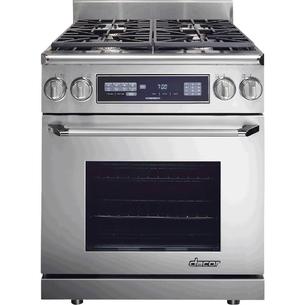 Dacor - Renaissance 3.9 Cu. Ft Freestanding Dual Fuel Convection Range - Front_Standard