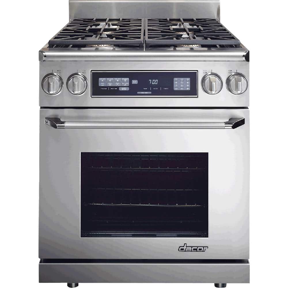 Dacor - Renaissance 3.9 Cu. Ft Freestanding Dual Fuel Convection Range - Front_Zoom