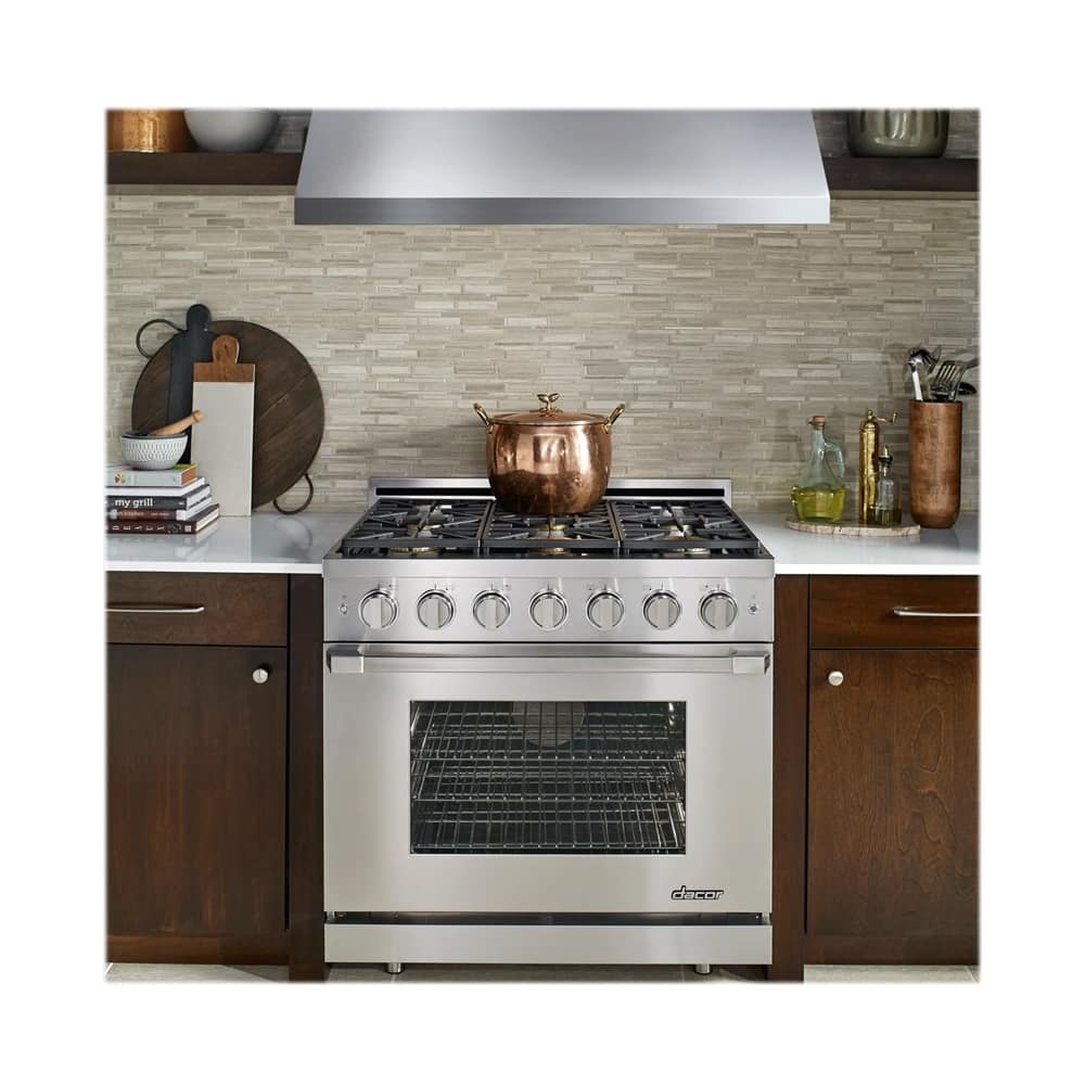 Dacor - Distinctive 48" Range Hood - Stainless steel - Front_Zoom