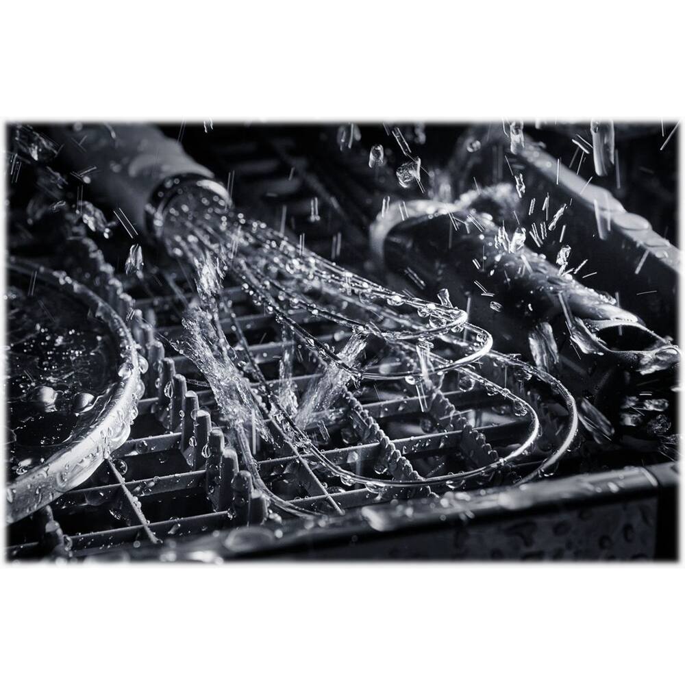 KitchenAid - 24" Top Control Tall Tub Built-In Dishwasher with Stainless Steel Tub - Black stainless steel - Alt_View_Standard_14